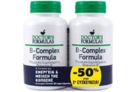 Doctors Formulas B-Complex Promo (-50% στην 2η Συσκευασία) 2x60caps
