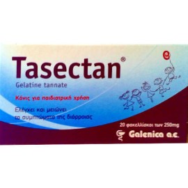 Tasectan Gelatine Tannate 20 Φακελισκοι 250mg Galenica