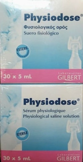 Physiodose Φυσιολογικός Ορός σε Αμπούλες 2 Συσκευασίες των (30x5ml)
