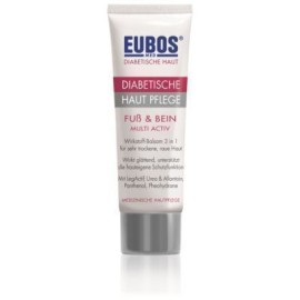 Eubos Diabetic Skin care Foot & Leg Multi-Active Περιποίηση για το Διαβητικό Δέρμα, Γαλάκτωμα Ποδιών, 100 ml