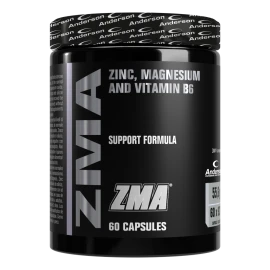Anderson Zma Zinc Magmesium Vitamin B6 60 Capsules