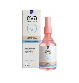 Intermed Eva Intima Chamomile Douche pH 4.2 Καθαριστικό Για Κολπική Πλύση Με Χαμομήλι Για Άμεση Ανακούφιση 147ml