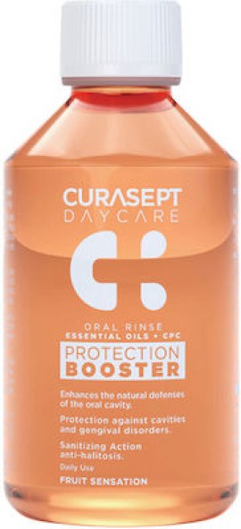 Curaprox Curasept Daycare Protection Booster Fruit Sensation Στοματικό Διάλυμα 500mL