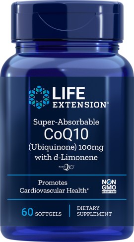 Life Extension Super-absorbable Coq10 With D-limonene 100mg 60 Μαλακές Κάψουλες