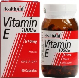 Health Aid Vitamin E 1000iu 30 κάψουλες