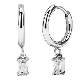 Verame Noemi Silver Υποαλλεργικά Σκουλαρίκια (Ασημί χρώμα)