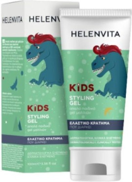 Helenvita Kids Dino Hair Gel Απαλό Παιδικό Τζελ Μαλλιών 100ml