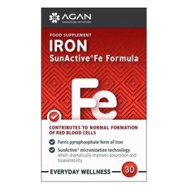 Agan Iron Sunactive Fe Formula 30caps