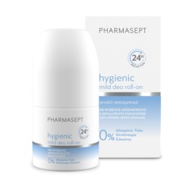 Pharmasept Hygienic Mild Deo Roll On 24h Απαλό Αποσμητικό Για Ευαίσθητες Επιδερμίδες 50ml
