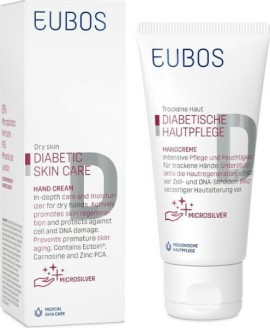 Eubos Diabetic Skin Care Hand Cream Ενυδατική Κρέμα Χεριών για Ξηρές Επιδερμίδες 50ml