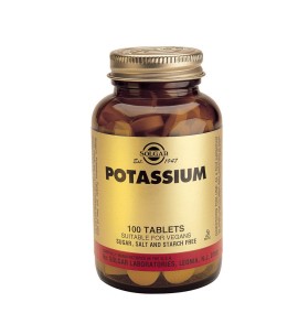 Solgar Potassium Gluconate 99mg  100 Ταμπλέτες