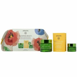 Apivita Blooming Beauty Promo Set Bee Radiant Κρέμα-Gel Hμέρας 50ml & Gel Balm Νύχτας 15ml & Beessential Oil 1.6ml