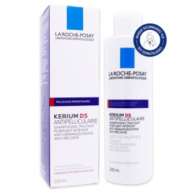 La Roche Posay Kerium DS Σαμπουάν Εντατικής Μικροαπολέπισης Κατά Της Πιτυρίδας 200ml