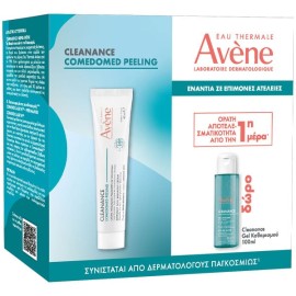 Avene Promo Cleanance με Comedomed Peeling Κρέμα κατά των Ατελειών 40ml & Δώρο Cleanance Gel Tζελ Καθαρισμού Προσώπου & Σώματος για Μικτή, Λιπαρή ή με Τάση Ακμής Επιδερμίδα 100ml