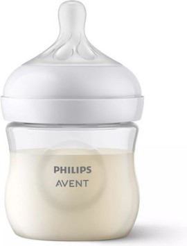 Philips Avent Natural Response Πλαστικό Mπιμπερό Θηλή Σιλικόνης Ροή 2,0m+ 125ml