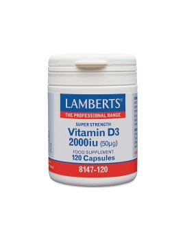 Lamberts D3 2000iu (50mg) 120 caps