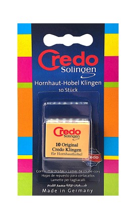 Credo Ανταλλακτικά Ξυραφάκια για Κόφτη Κάλων 10pcs