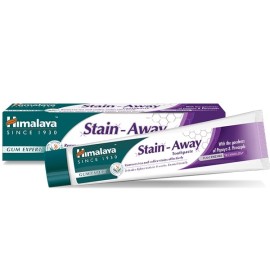 Himalaya Stain-Away Herbal Toothpaste Οδοντόκρεμα Αφαίρεσης Λεκέδων 75ml