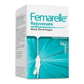 Femarelle Rejuvenate Συμπλήρωμα Διατροφής για την Γυναίκα σε Προ-Εμμηνόπαυση-Καλή Διάθεση, Όμορφο Δέρμα, Δυνατά Μαλλιά & Τόνωση 56caps