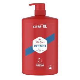 Old Spice Whitewater Shower Gel & Shampoo XL 3-in-1 Αφρόλουτρο & Σαμπουάν για Άνδρες 1Lt