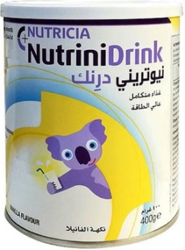 Nutricia NutriniDrink Powder Πόσιμο Σκεύασμα Σε Μορφή Σκόνης Κατάλληλο Για Παιδιά Από 1 Έτους Και Άνω 400g