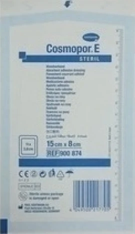 Hartmann Cosmopor E αυτοκόλλητη αποστειρωμένη γάζα 8X15cm 1τμχ