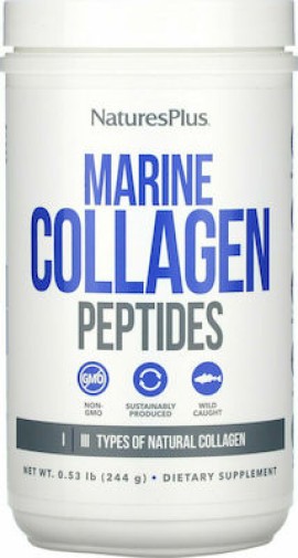 Natures Plus Natures Plus Marine Collagen Peptides (244gr) - Κολλαγόνο Ψαριών