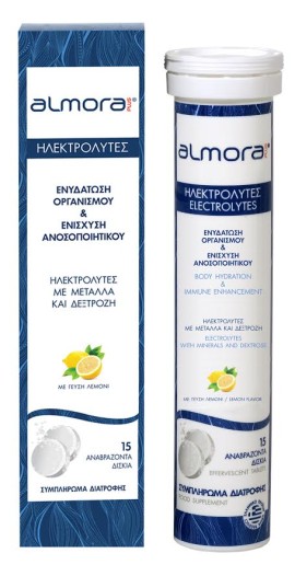 Elpen Almora Plus Effervescent Ηλεκτρολύτες Με Μαγνήσιο Και Ψευδάργυρο Για Ενυδάτωση Οργανισμού Ενίσχυση Ανοσοποιητικού 15 Αναβράζοντα Δισκία