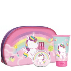 Air-Val Unicorn Τσαντάκι με Eau de toilette 50ml & Shower Gel 100ml