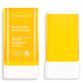 Pharmasept Heliodor Mineral Sunstick Αντιηλιακό Προσώπου & Σώματος SPF50 25g