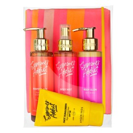 Avgerinos Cosmetics Summer Glow Set (Perfect Tan,Body Glow,Body & Hair mist and Face Sunscreen SPF50+ΔΩΡΟ)