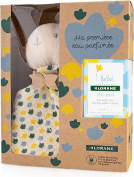 Klorane Bebe Petin Brin-Άρωμα για το Μωρό για Σώμα, Μαλλιά & Ρούχα, 50ml & Δώρο Κουνελάκι