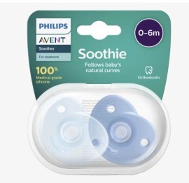 Avent Πιπίλες Soothie Boy 0-6 μηνών (SCF099/21)