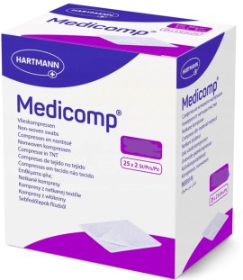 Hartmann Medicomp 10x10cm Επιθέματα Αποστειρωμένα 25x2pcs