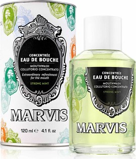 Marvis Strong Mint Mouthwash - Συμπυκνωμένο Στοματικό Διάλυμα Μέντα 120ml