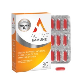 Bionat Active Immune Vitamin D3 2000IU 30 Κάψουλες