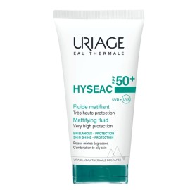 Uriage Hyseac Mattifying Fluid SPF50+ Λεπτόρρευστη Αντιηλιακή Κρέμα με Ματ Αποτέλεσμα για Λιπαρή προς Μικτή Επιδερμίδα 50ml