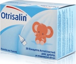 Otrisalin Εύκαμπτα Ανταλλακτικά Μιας Χρήσης με Απορροφητικό Φίλτρο 20τμχ