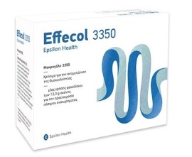 Epsilon Health Effecol 3350 Συμπλήρωμα Για Την Δυσκοιλιότητα Ενηλίκων 24 Φακελάκια