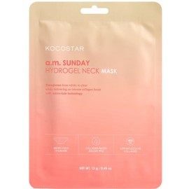 Kocostar a.m. Sunday Hydrogel Neck Mask Micro-Hole Μάσκα Υδρογέλης για τον Λαιμό 13g