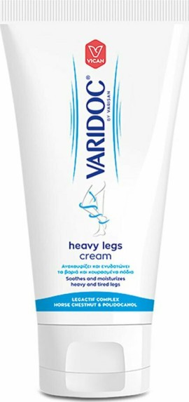 Vican Varidoc Cream Ανακουφίζει & Ενυδατώνει τα Βαριά & Κουρασμένα Πόδια, 150ml