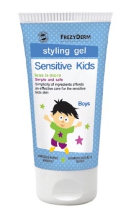 Frezyderm Sensitive Kids Styling Gel For Boys Απαλό Παιδικό Τζελ για τα Μαλλιά για Αγόρια 100ml