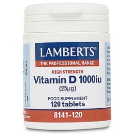 Lamberts Vitamin D3 1000iu (25μg) 120 Tablets