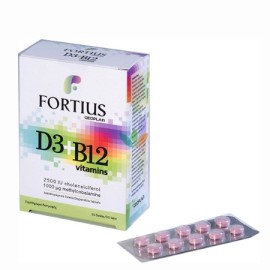 Fortius D3 2500iu & B12 30 ταμπλέτες