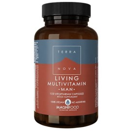 Terranova Living Multivitamin Man, 100veg.caps