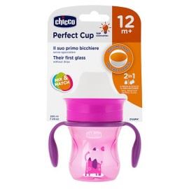 Chicco Perfect Cup 12m+ Κύπελλο που Μετατρέπεται σε Κανονικό Ποτήρι 200ml