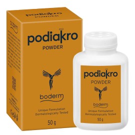 Boderm Podiakro Πούδρα Ποδιών Νιτρικο Μικοναζολης 2% W W Καλαμινη 10% W W