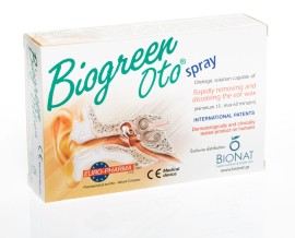 Biogreen Oto Αποτελεσματικό Ωτικό Σπρέυ Καθαρισμού 13ml Bionat