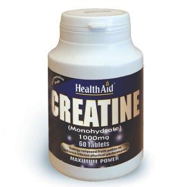 Health Aid Creatine Monohydrate 1000mg 60tabs
