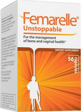 Femarelle Unstoppable 60+ Συμπλήρωμα Διατροφής για την Υποστήριξη του Οργανισμού Γυναικών άνω των 60 ετών 56caps